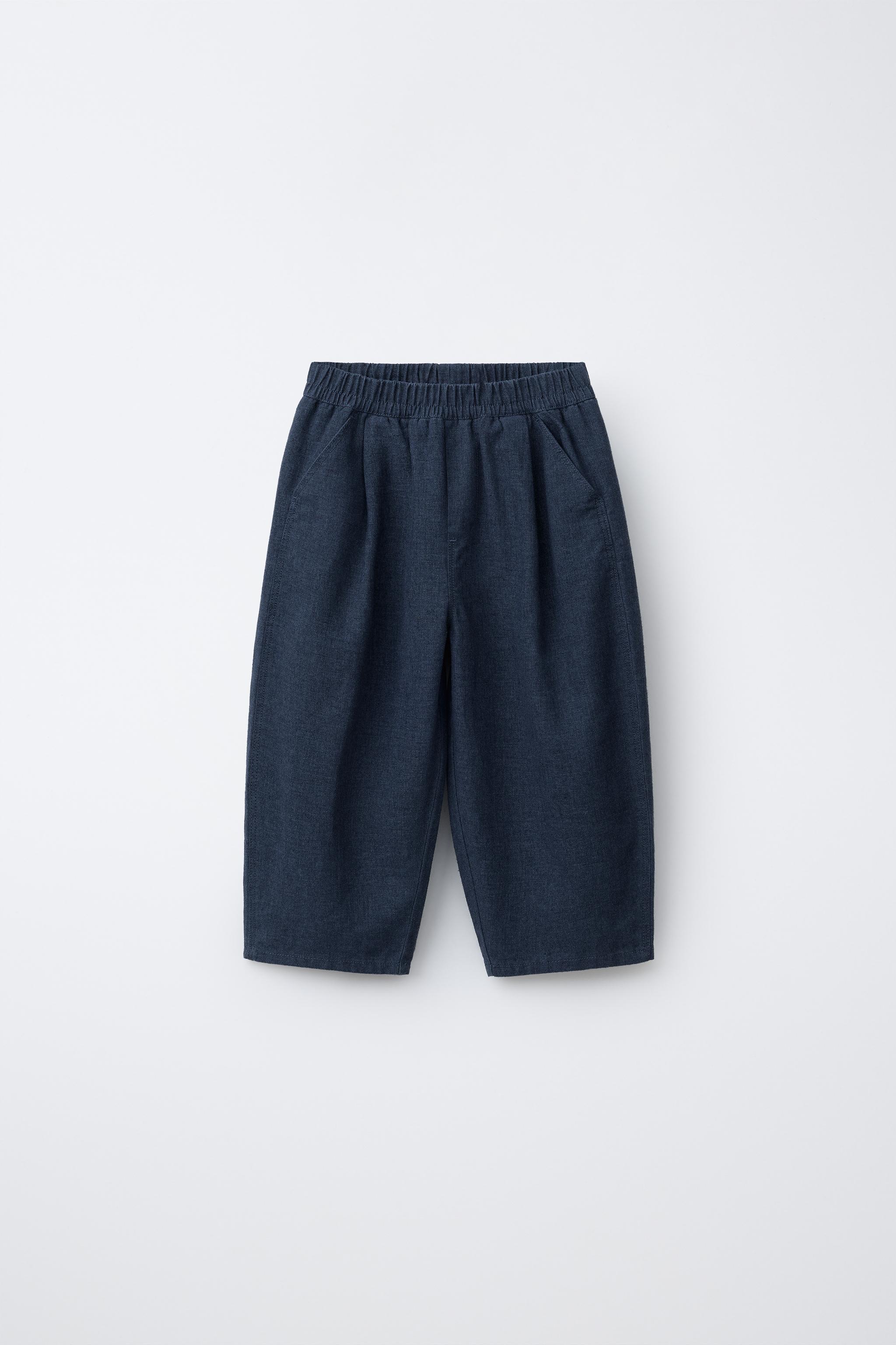 LINEN BALLOON PANTS