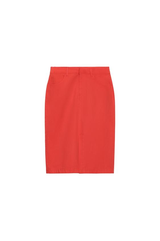 Spódnica midi z rozcięciem fruit of the loom™