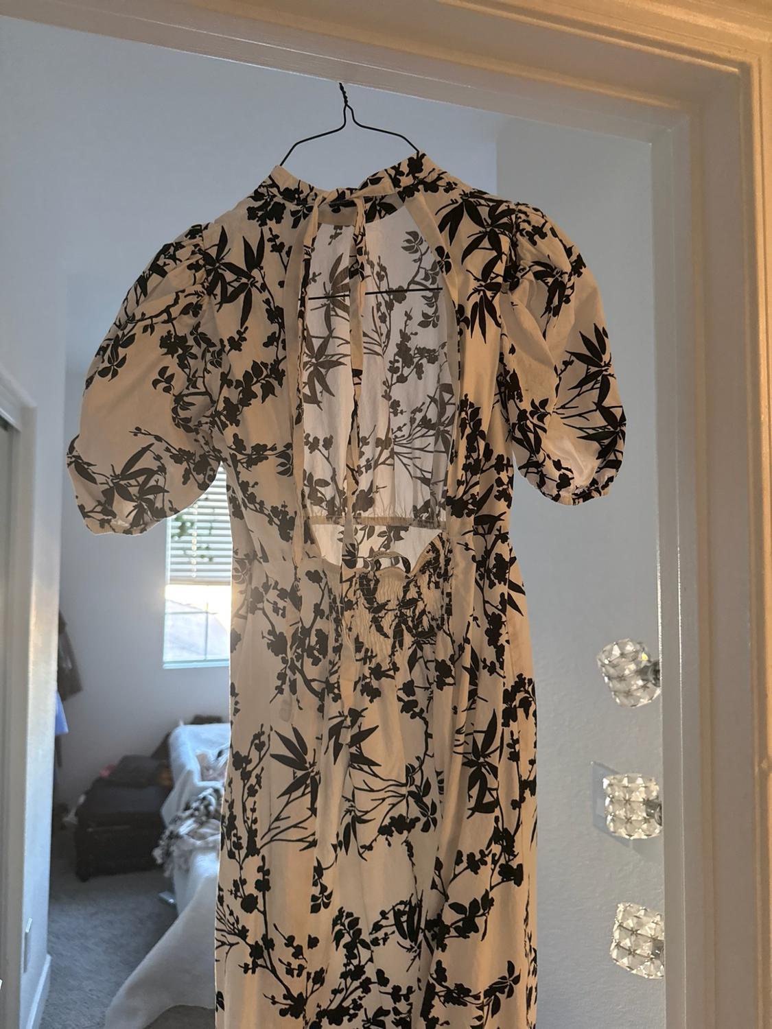 VESTIDO LARGO ESTAMPADO ZW COLLECTION - Image 3