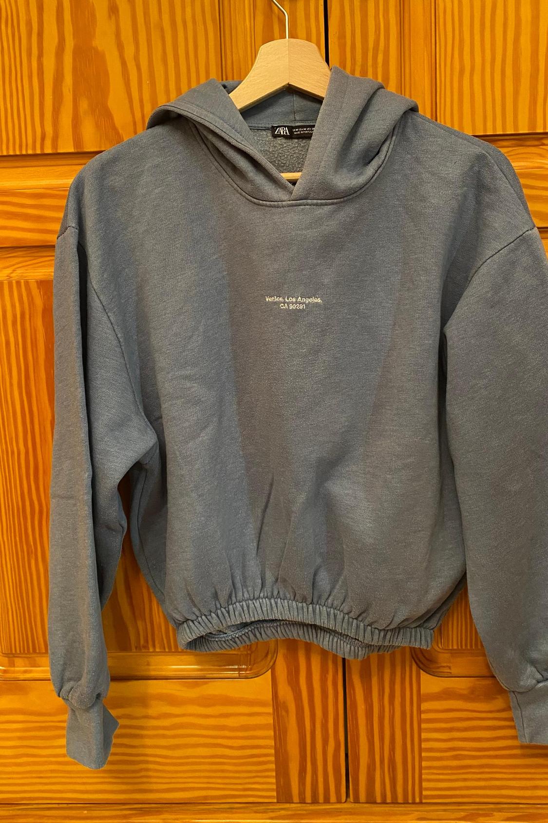 SLOGAN PRINT HOODIE