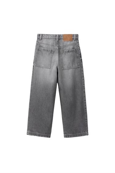 JEAN RELAXED BAGGY - Gris moyen de Zara - Image 1