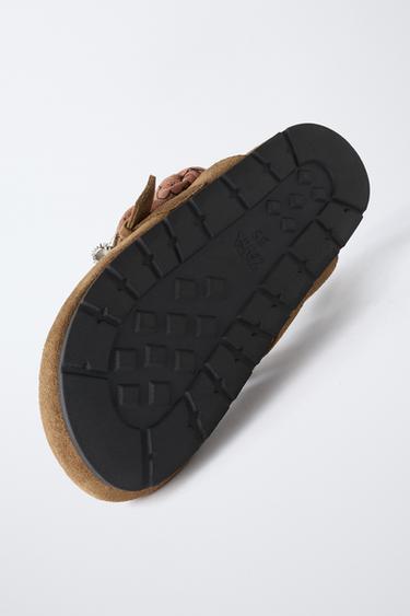 SABOTS BANDANA - Marron de Zara - Image 7