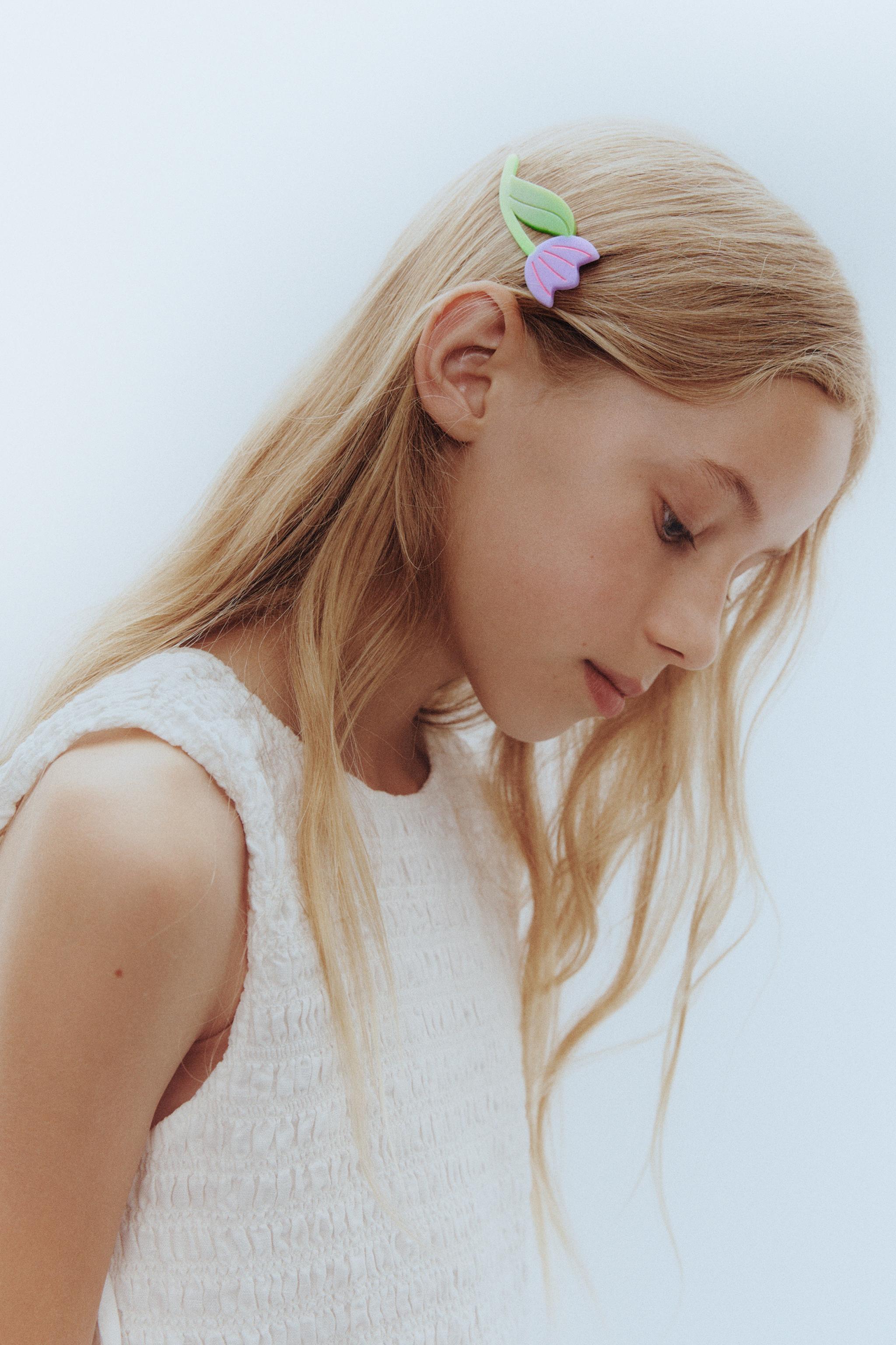 国内発送★ZARA★チューリップ*ヘアクリップ ZARA - ZARA チューリップ ヘアクリップの通販 by wshop｜ザラ