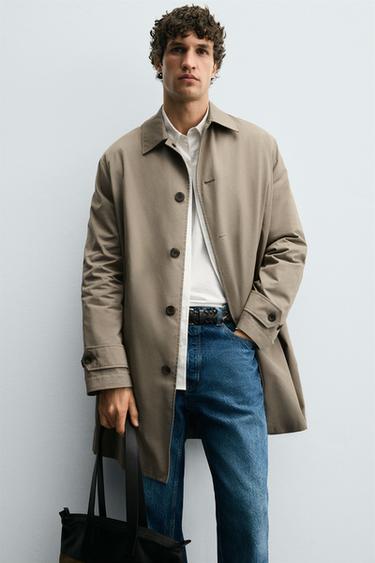 TRENCH COAT WITH DETACHABLE LINING - Beige by Zara - Image 5