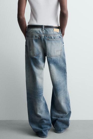 FLARE FIT JEANS - Blue by Zara - Image 2