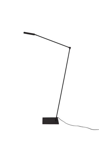 METAL LED FLOOR LAMP - Faded black by Zara