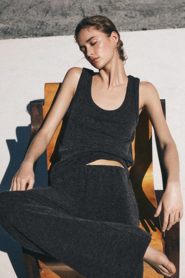 SOFT TOP - Grey marl by Zara - Image 1