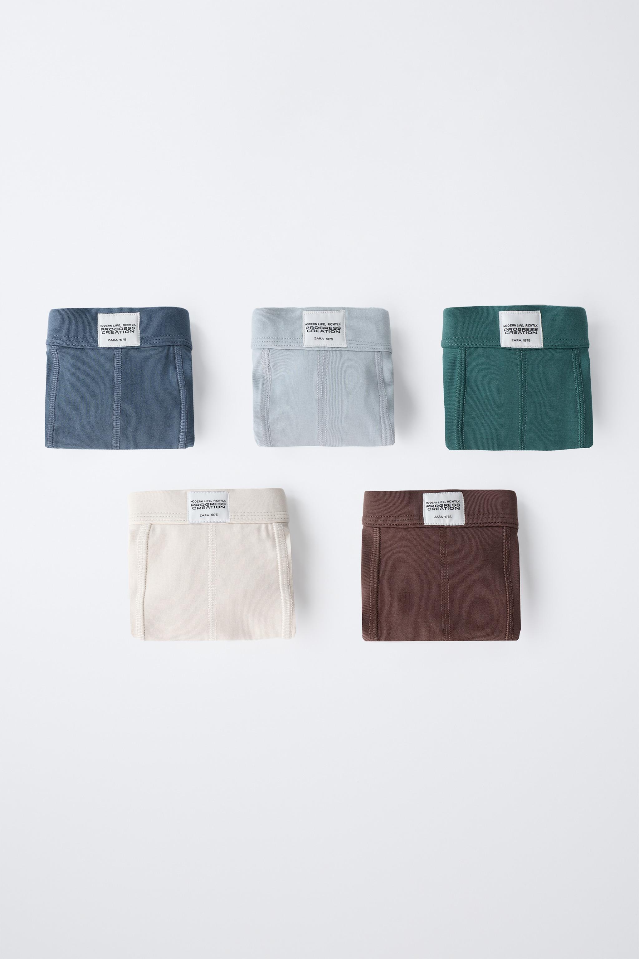 AGES 6-14 / FIVE-PACK OF BOXERS WITH LABEL