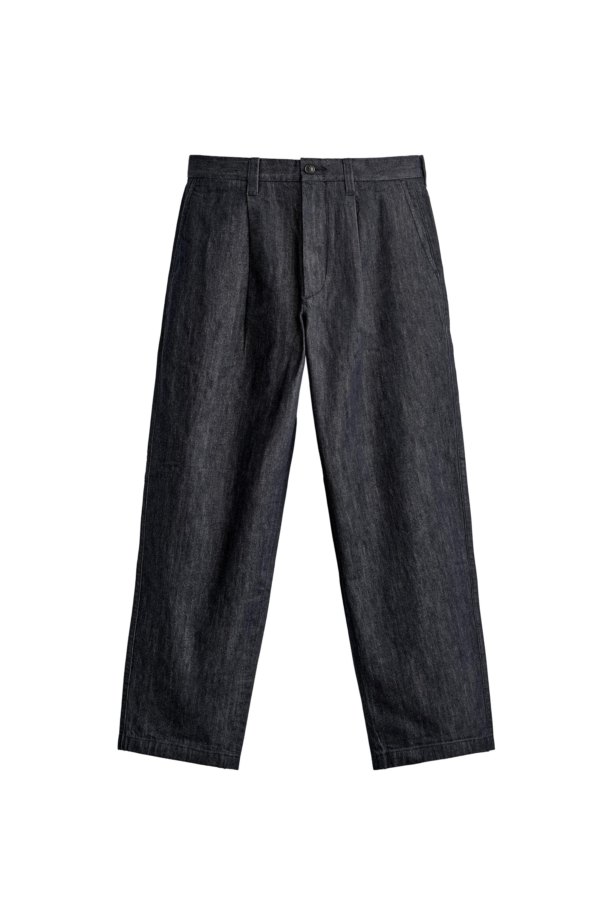 PANTALÓN CHINO DENIM PLIEGUES