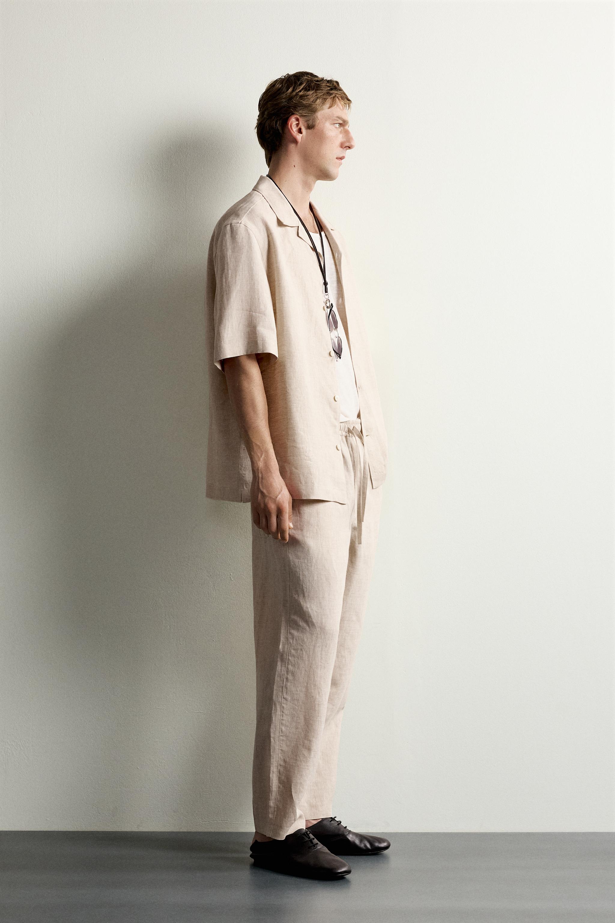 100% LINEN RELAXED FIT SHIRT
