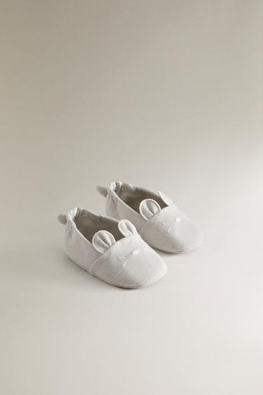 CHAUSSON ANIMAL - Gris de Zara - Image 1