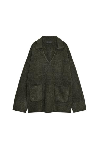 JERSEY PUNTO TACTO SUAVE - Verde vigoré de Zara