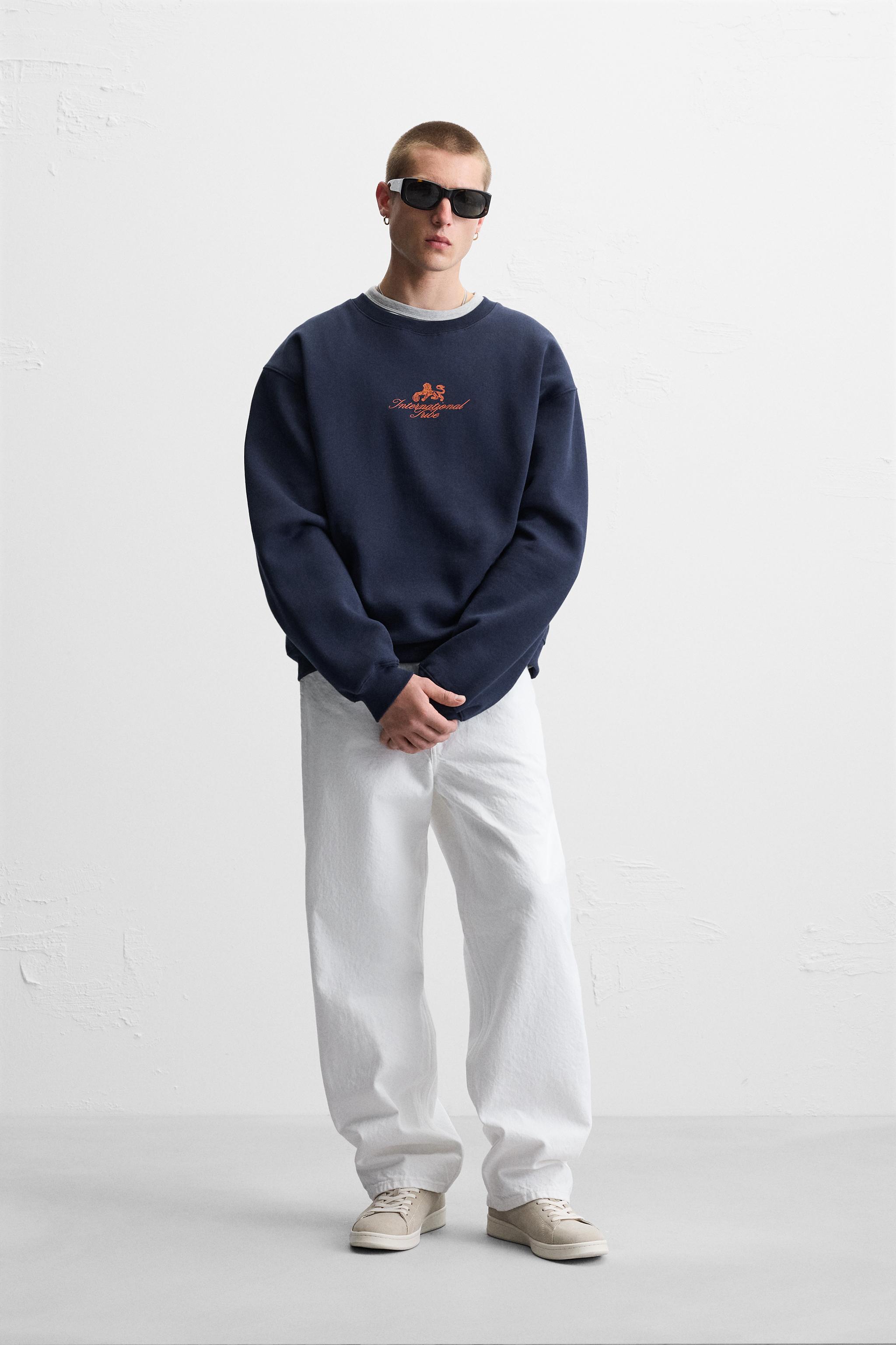 スウェットシャツ | メンズ | ZARA 日本 スウェットシャツ | メンズ | ZARA 日本