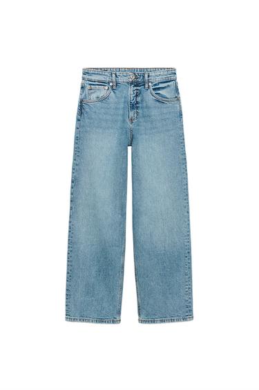 JEANS Z1975 STRAIGHT HIGH-WAIST - Mid-blue by Zara
