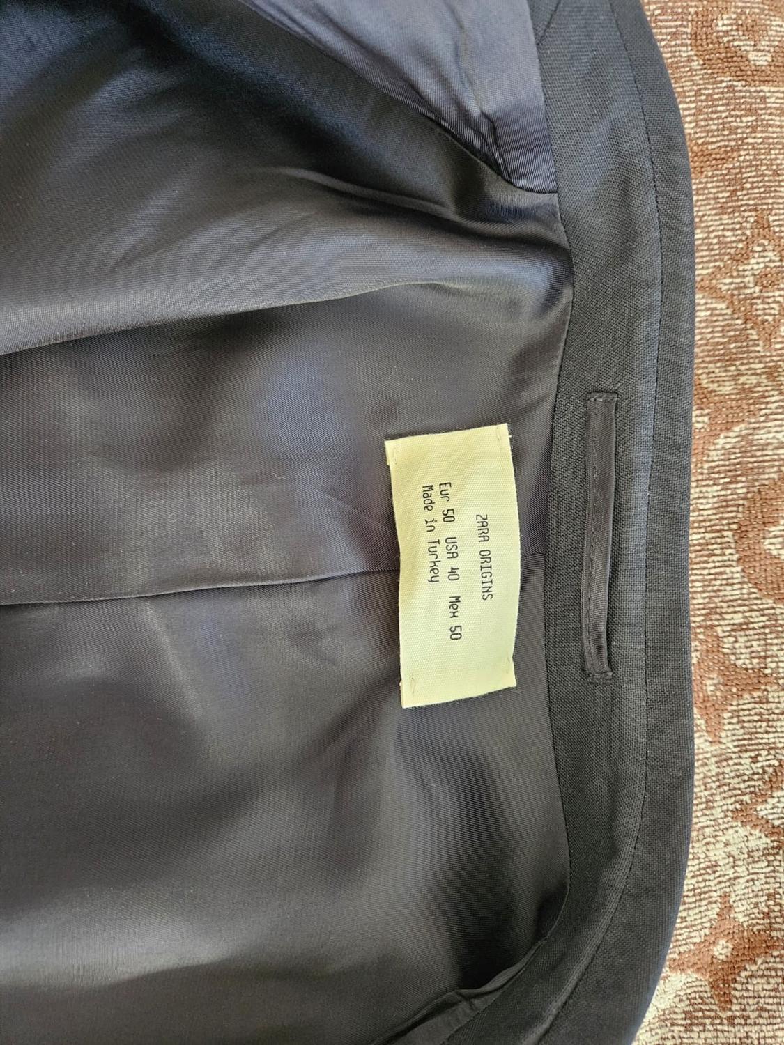 100% WOOL SUIT BLAZER - Image 7