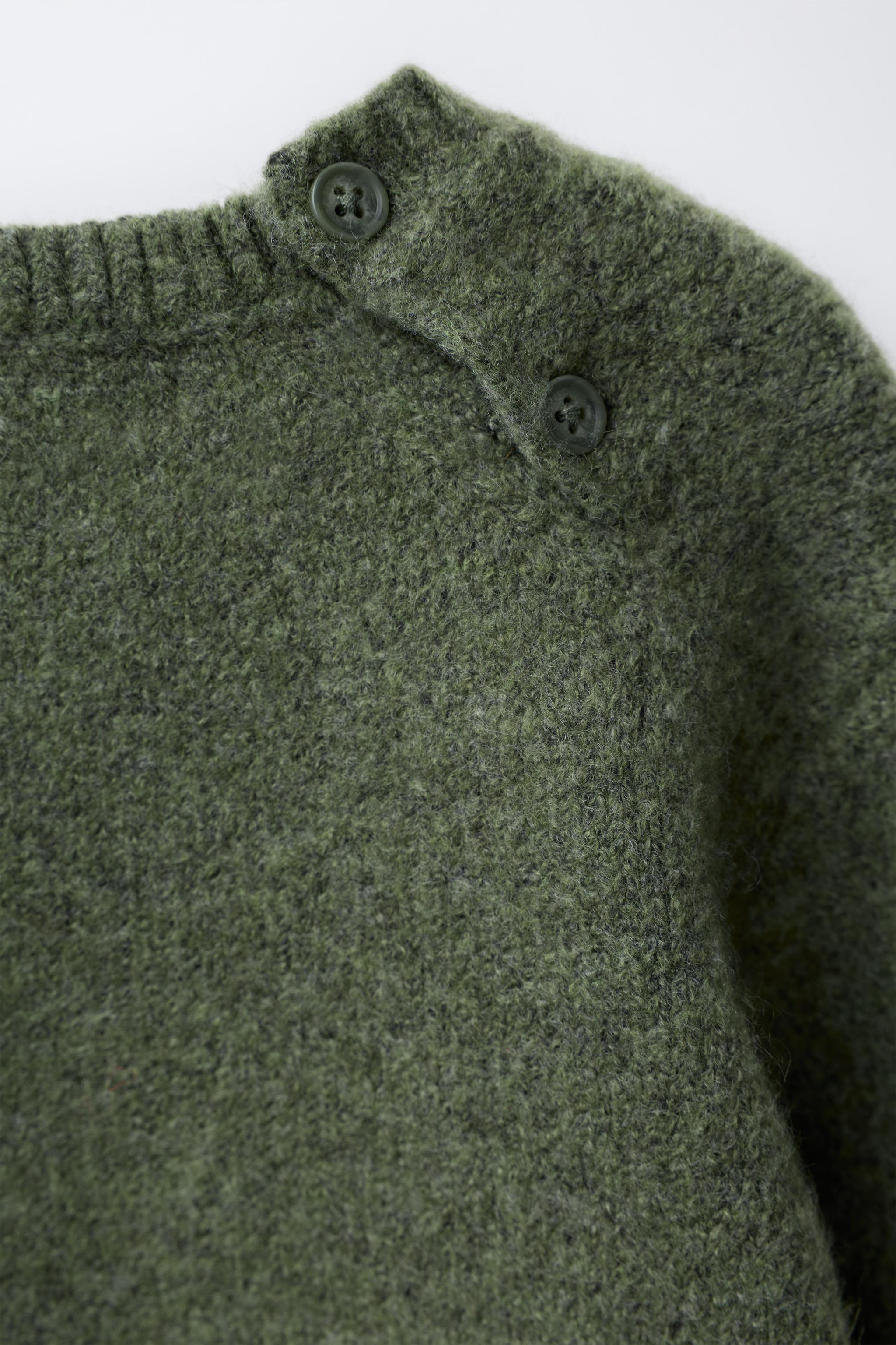 EMBROIDERED TREE KNIT SWEATER