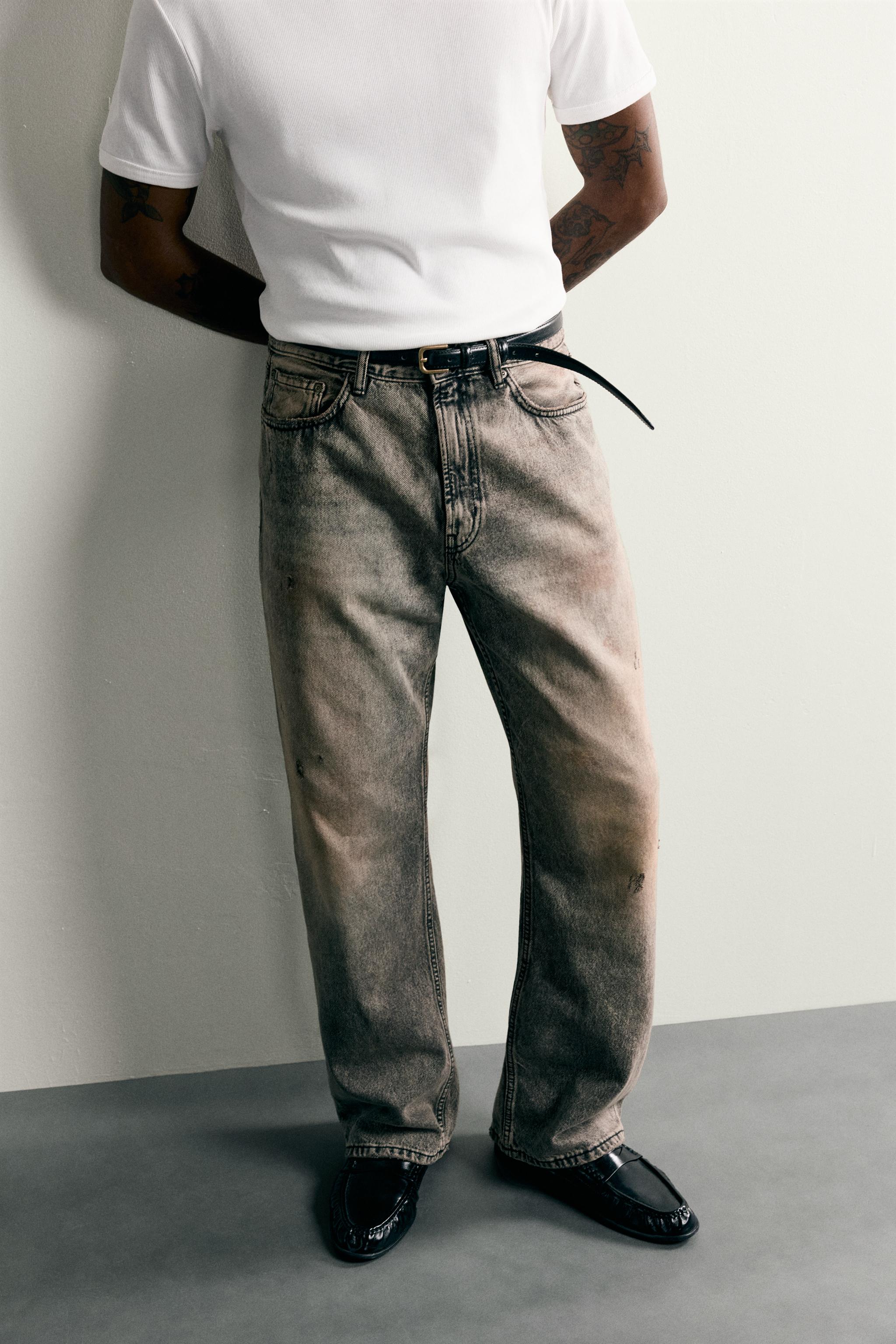 Zara BAGGY FIT JEAN görsel 5