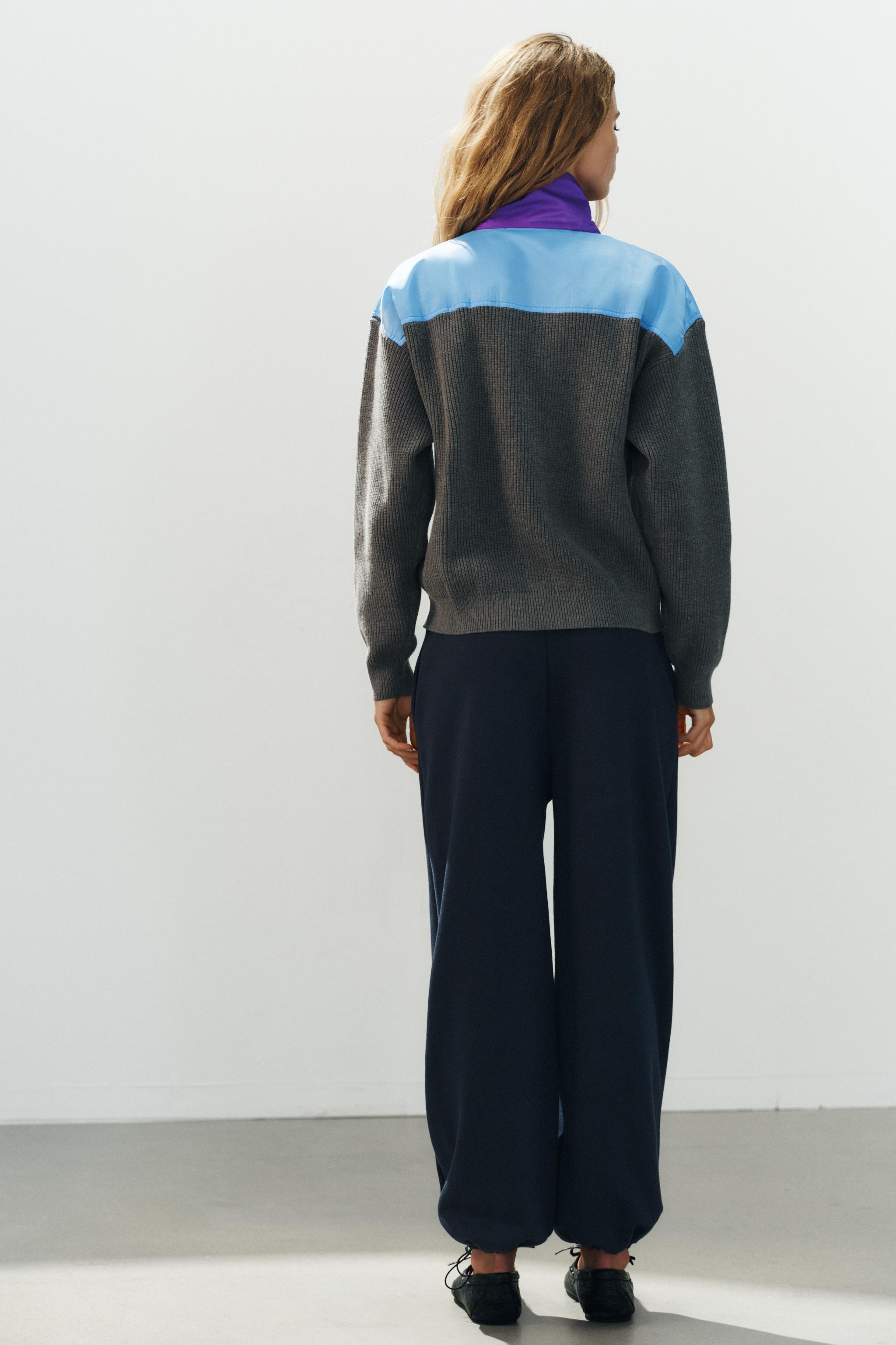 COMBINED KNIT JACKET