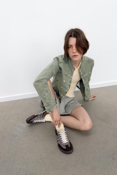 BAREFOOT MESH TRAINERS - Brown by Zara