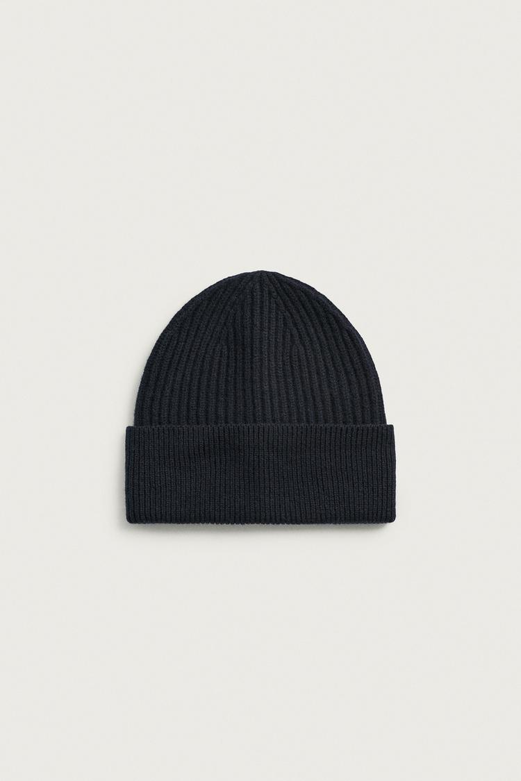 Gorro punto 100 lana