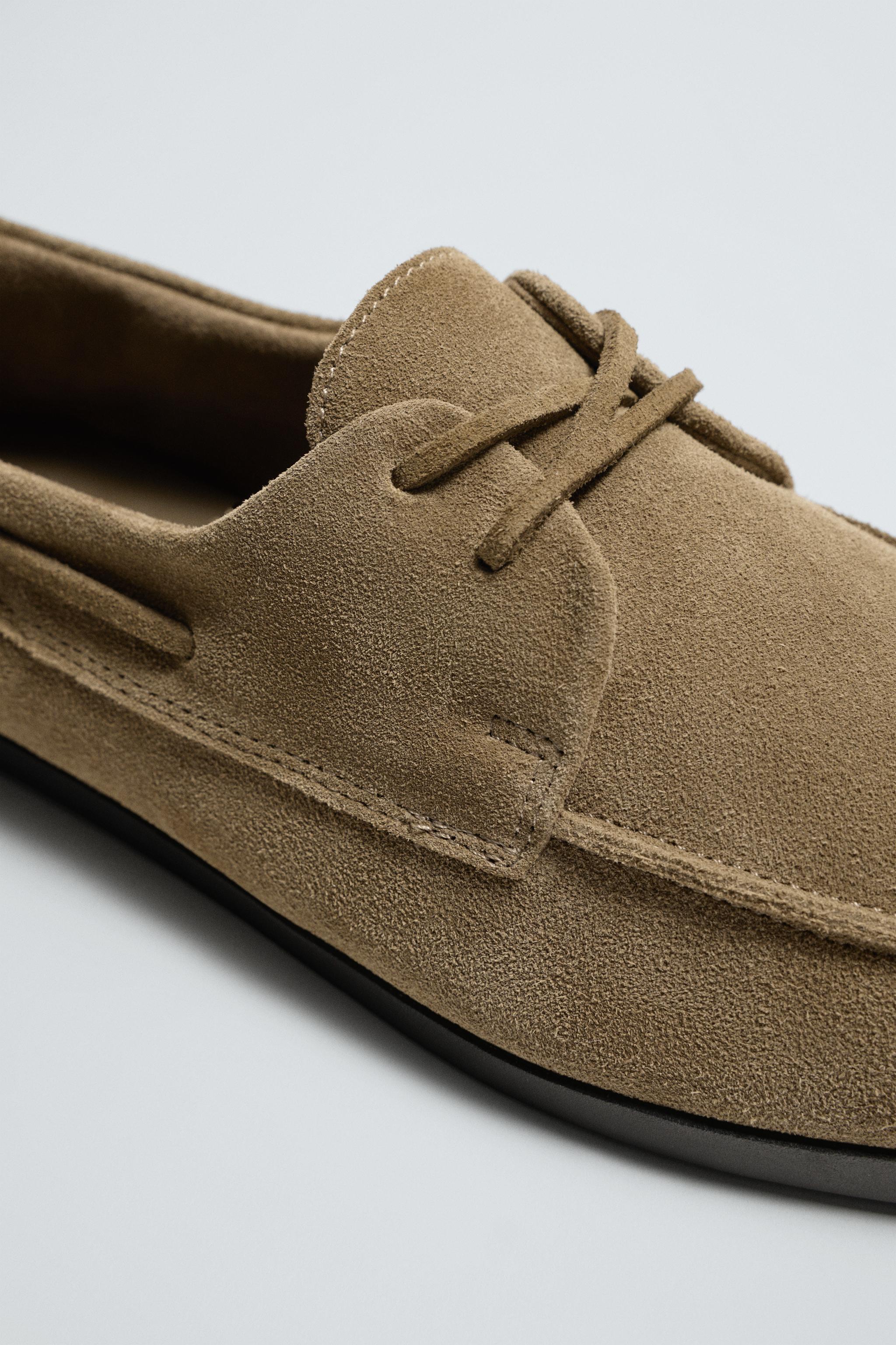 LEATHER BOAT SHOES