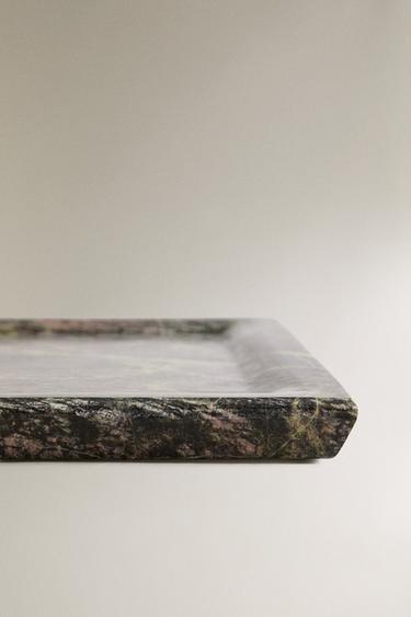 DECORATIVE MARBLE TRAY - Greens by Zara - Image 3