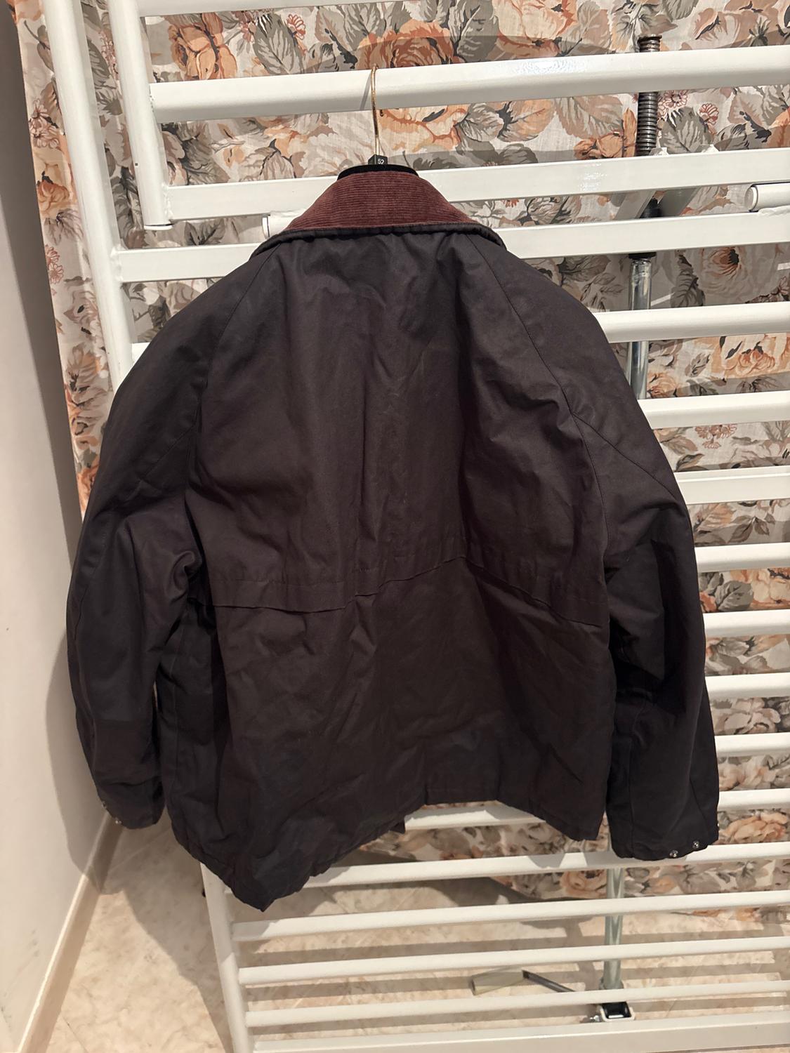 WAXED JACKET WITH CONTRAST COLLAR - Image 2