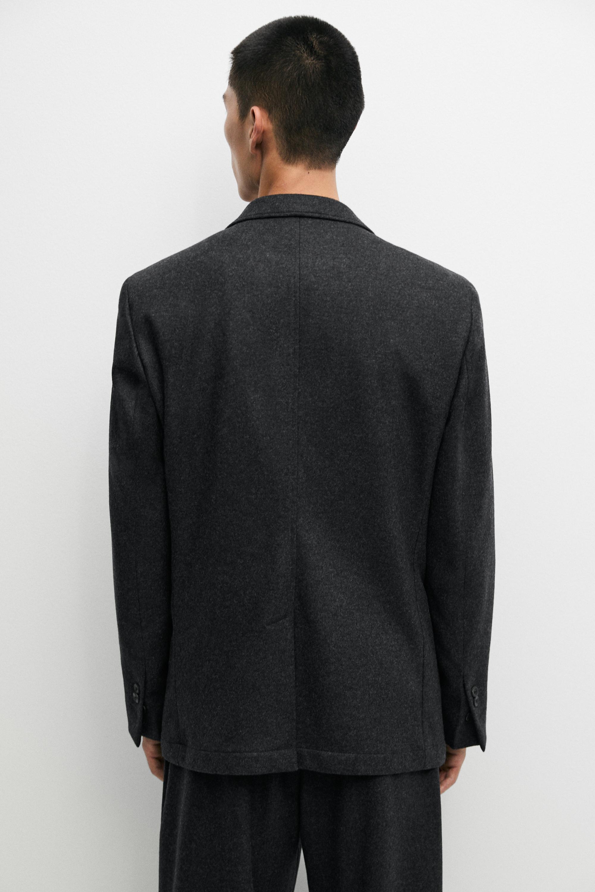 100% wool total look blazer