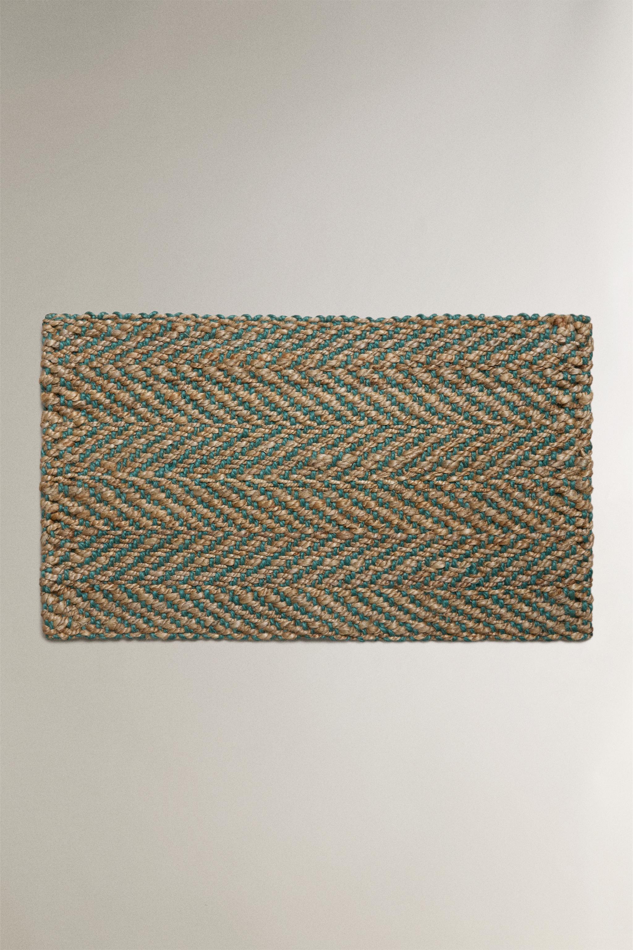 HERRINGBONE JUTE DOORMAT