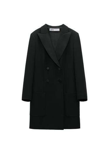 COLLARED JACKET DRESS