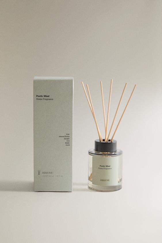 (100 ML) DIFUSOR DE AMBIENTE COM VARETAS POETIC MIND - Rosa-polvilhado da Zara - Imagem 0
