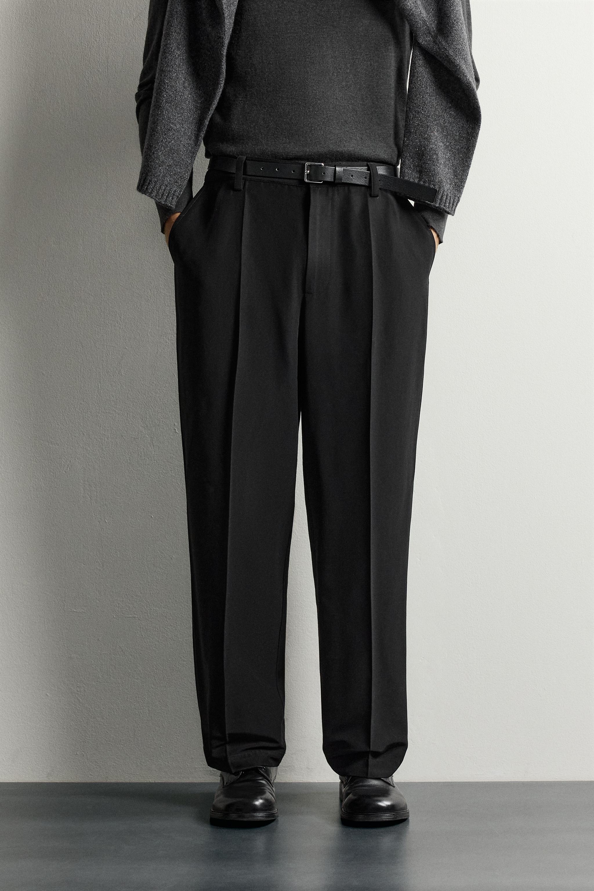 STRAIGHT FIT PANTS