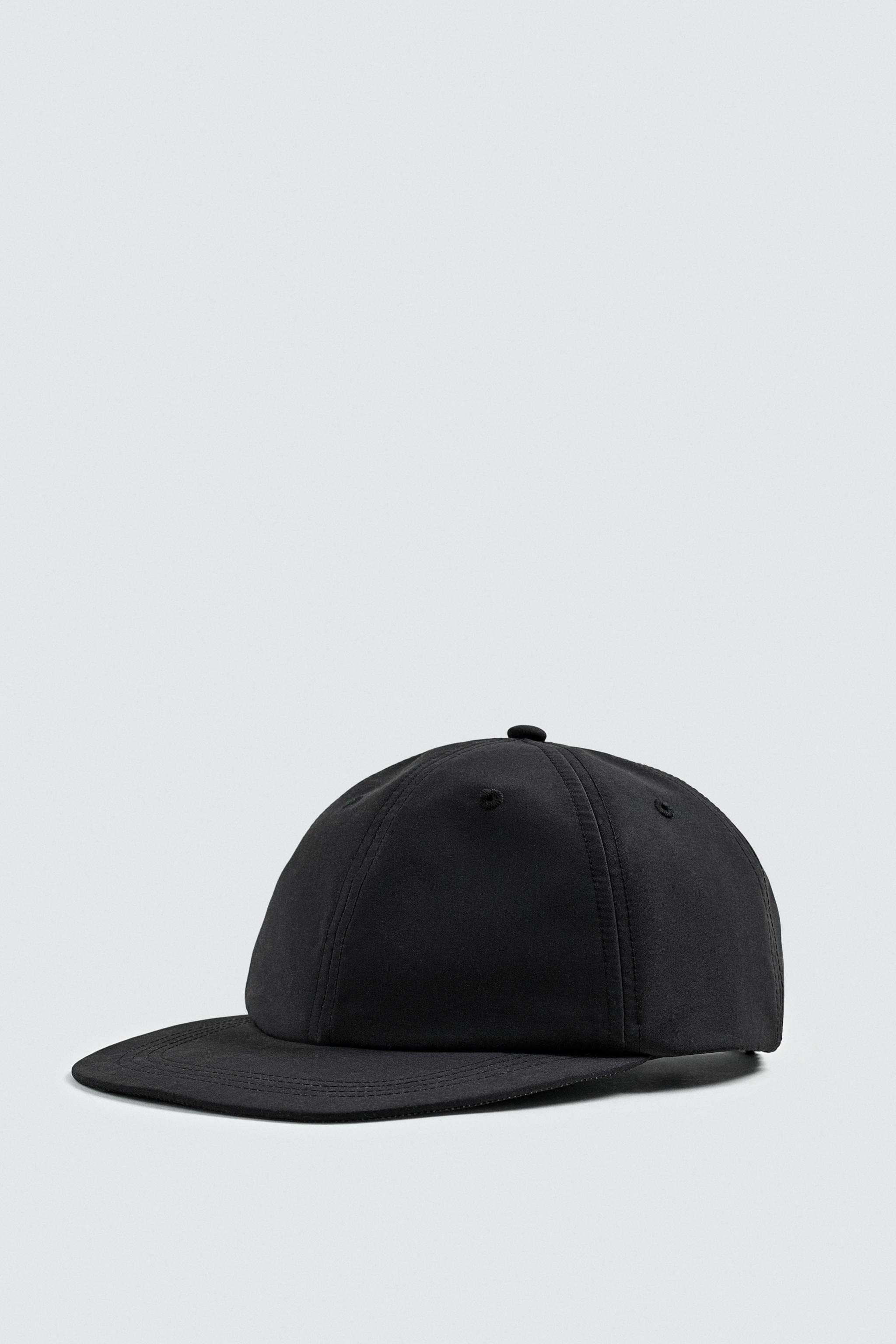 テクニカル フラットバイザーキャップ - ブラック | ZARA Japan