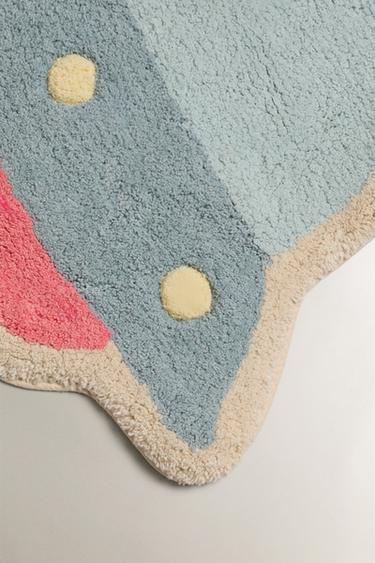 TAPIS DE BAIN ENFANT SOUCOUPE VOLANTE - Bleu clair de Zara - Image 1
