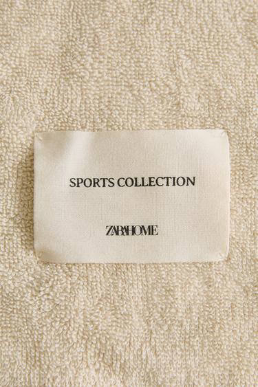 COTTON GYM TOWEL - Ecru by Zara - Image 2