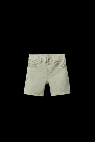 SERGE-BERMUDASHORTS IM REGULAR-FIT - Helles Khaki von Zara - Bild 0