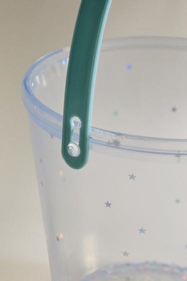KIDS’ GLITTERY BEACH BUCKET TOY - Transparent by Zara - Image 2