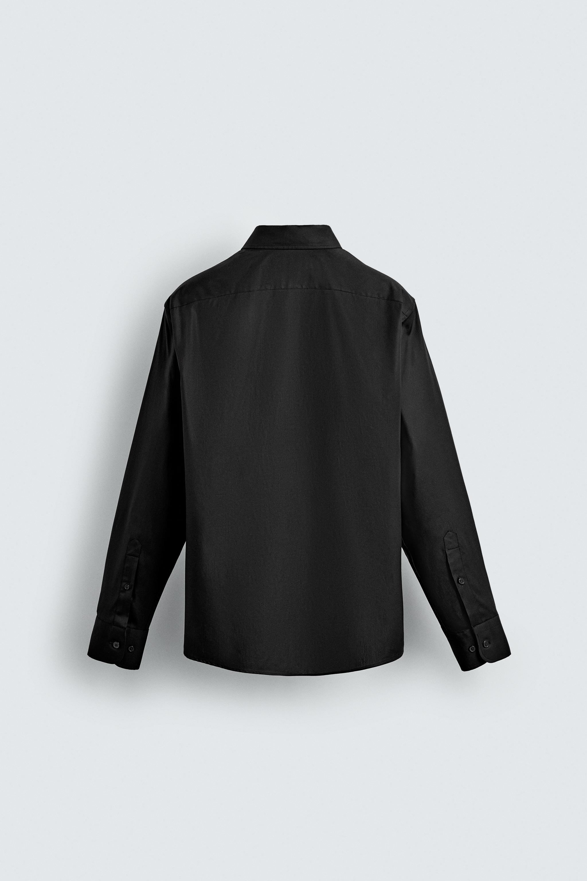 REGULAR FIT TEXTURED SHIRT