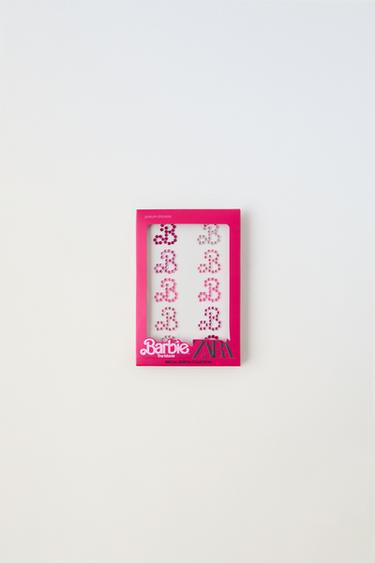 ZARA BARBIE™ MATTEL BEJEWELLED STICKERS - tinted leather by Zara - Image 0