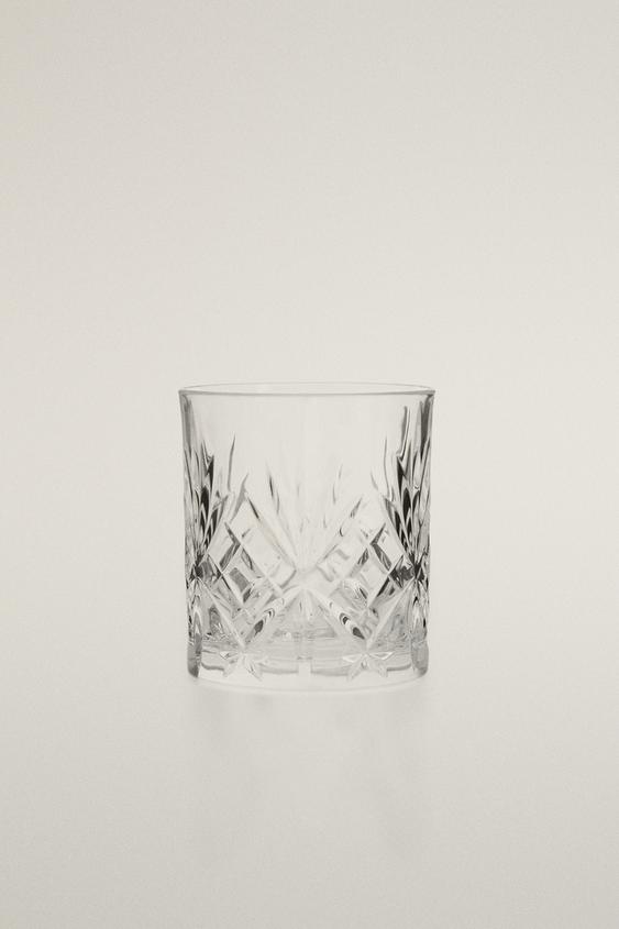 VERRE RELIEF CRISTALLIN - Transparent de Zara - Image 0