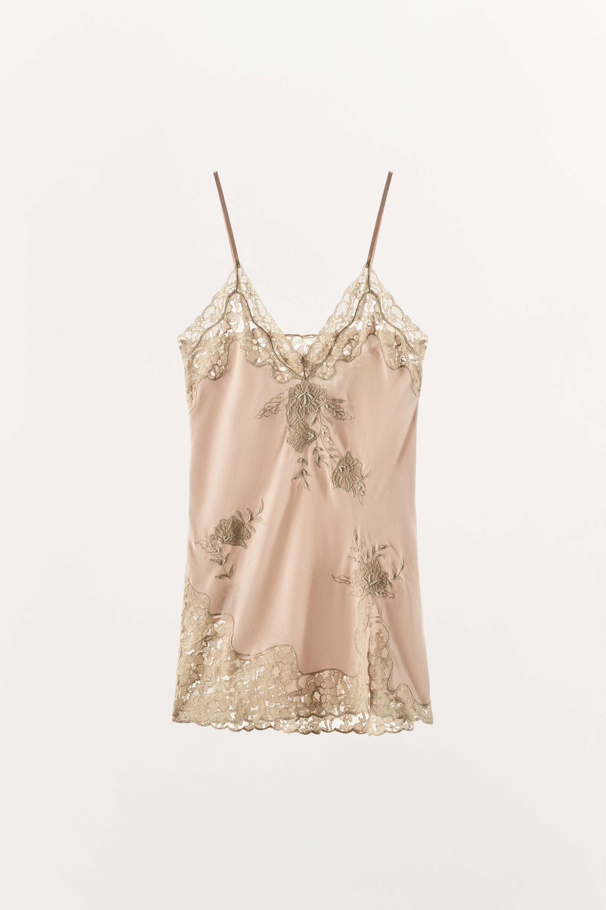 LIMITED EDITION EMBROIDERED BEADED MINI DRESS