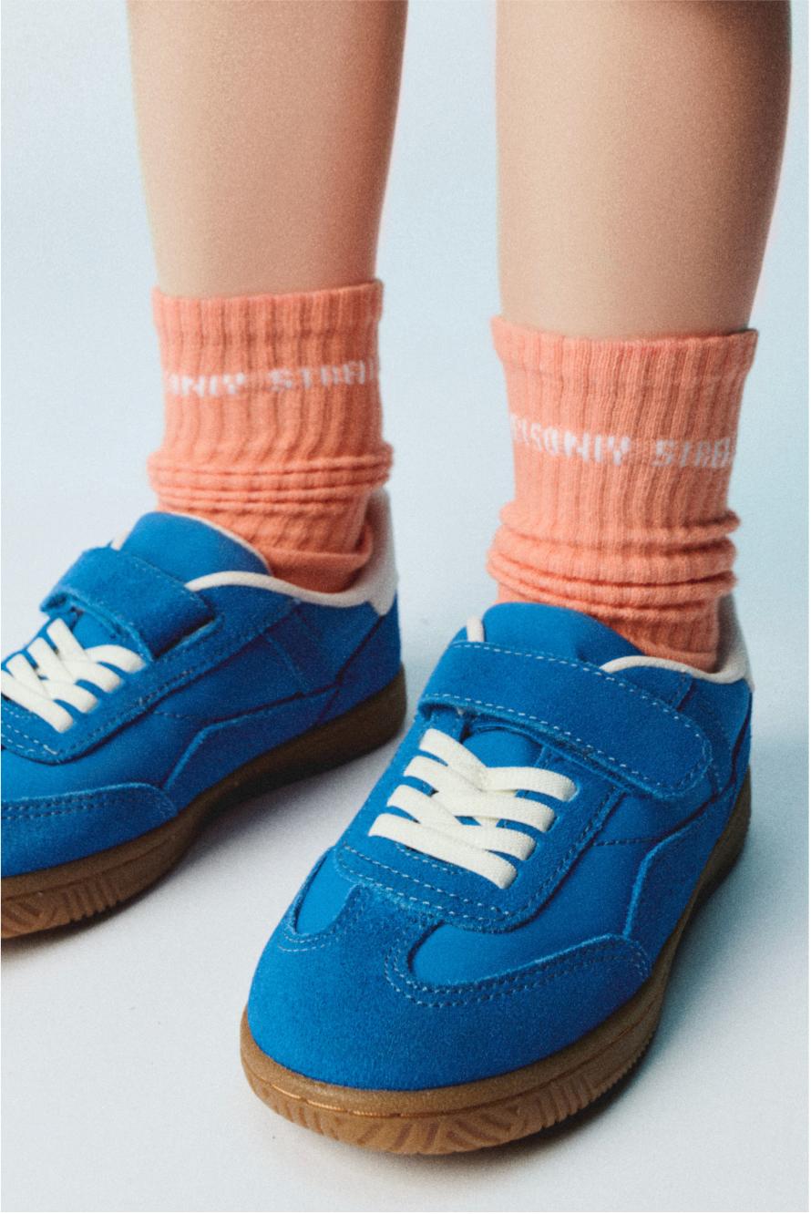 テキストソックス 3足セット - マルチカラ― | ZARA Japan / 日本