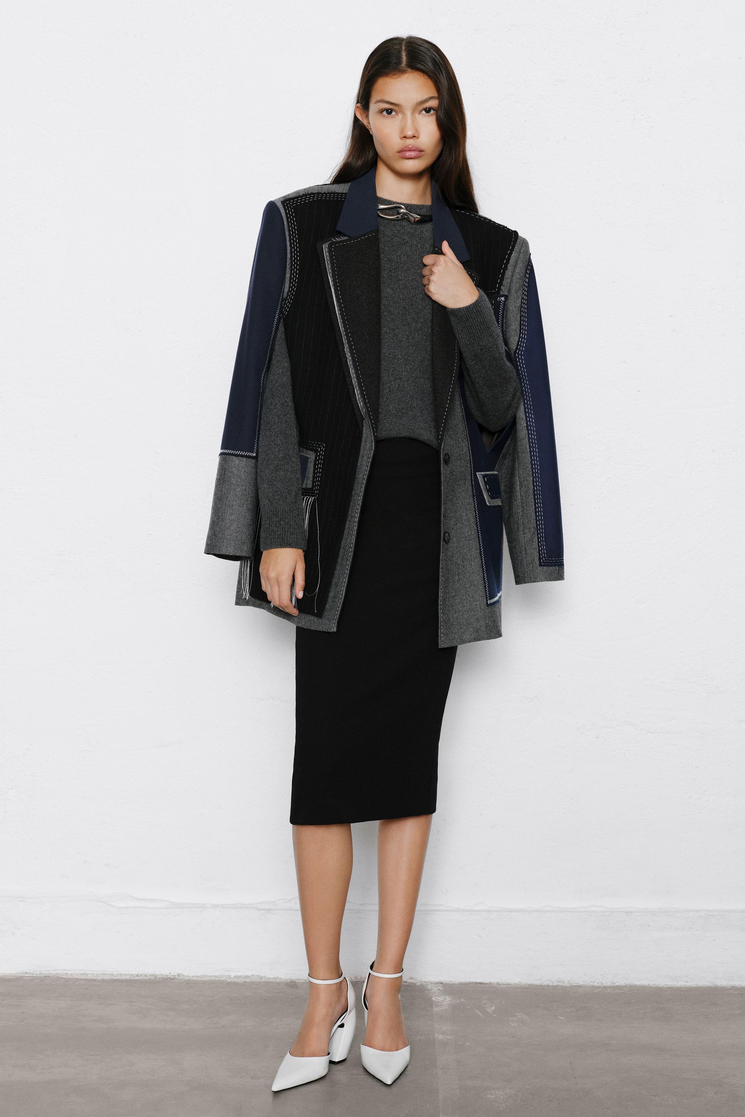 BLAZER DECONSTRUCTED LIMITED EDITION - Azul | ZARA España