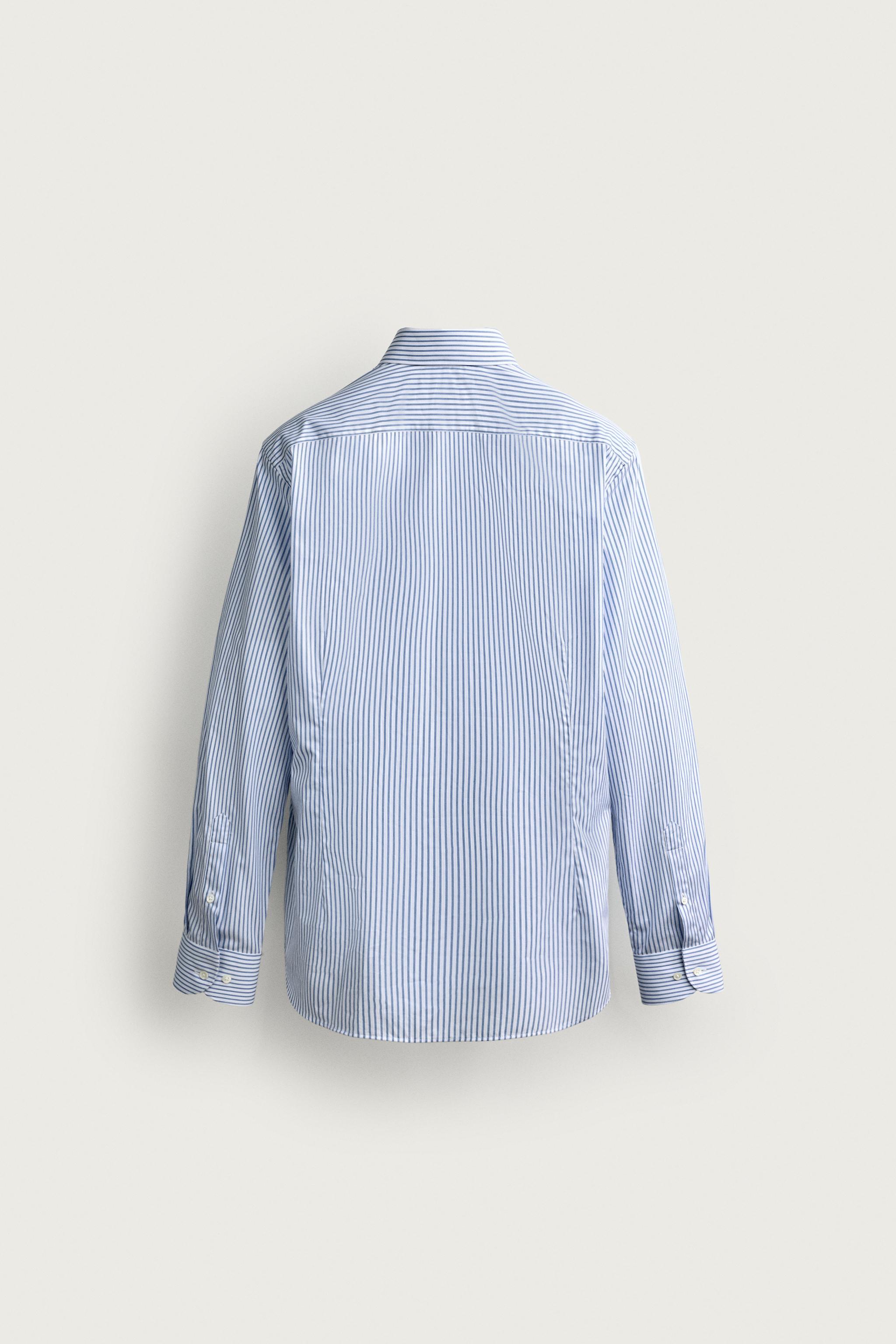 CHEMISE SLIM À RAYURES