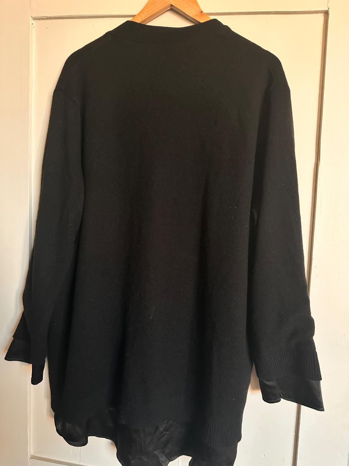 STEVEN MEISEL COMBINED KNIT CARDIGAN - Image 2