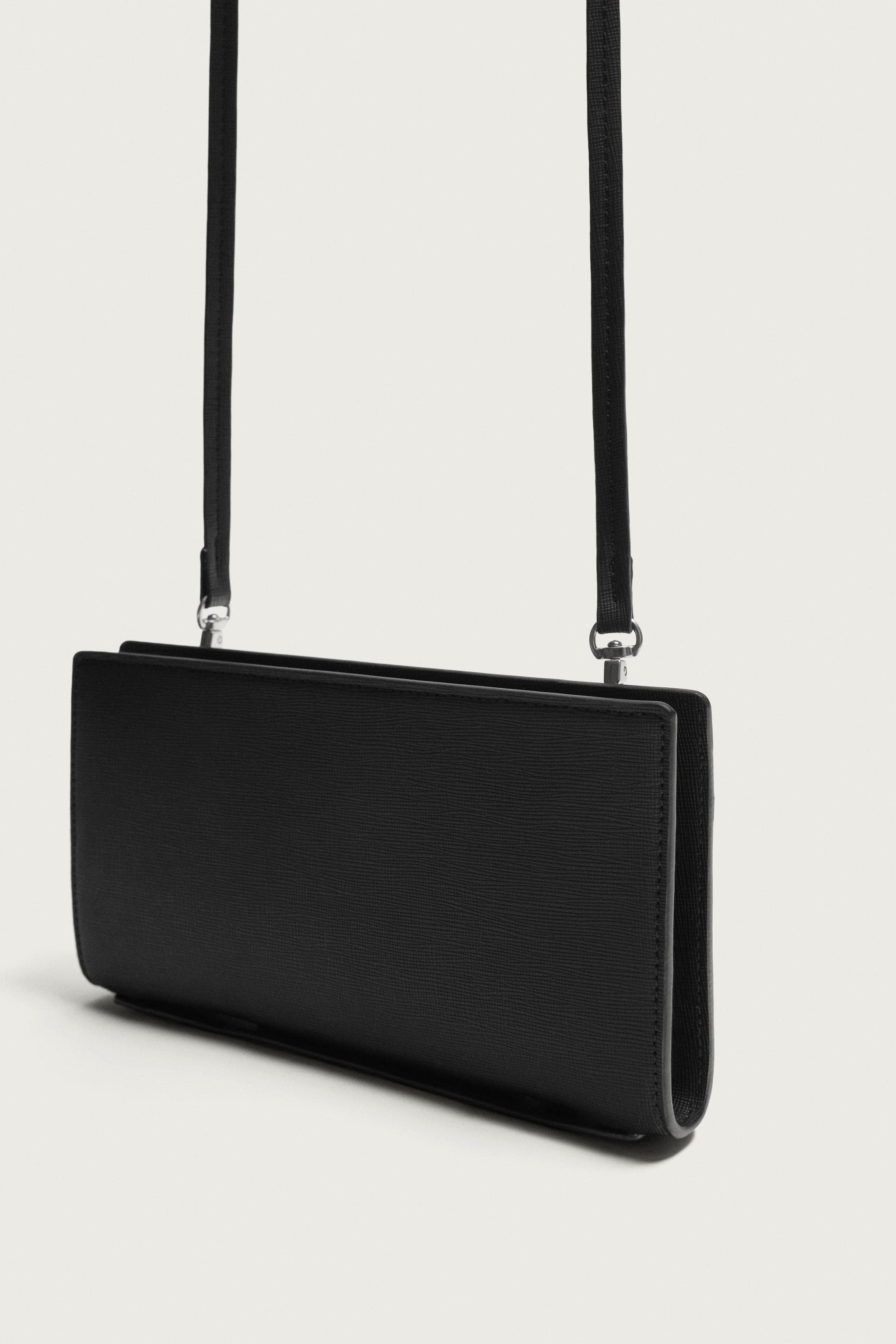 TEXTURED XL WALLET - Black | ZARA Canada