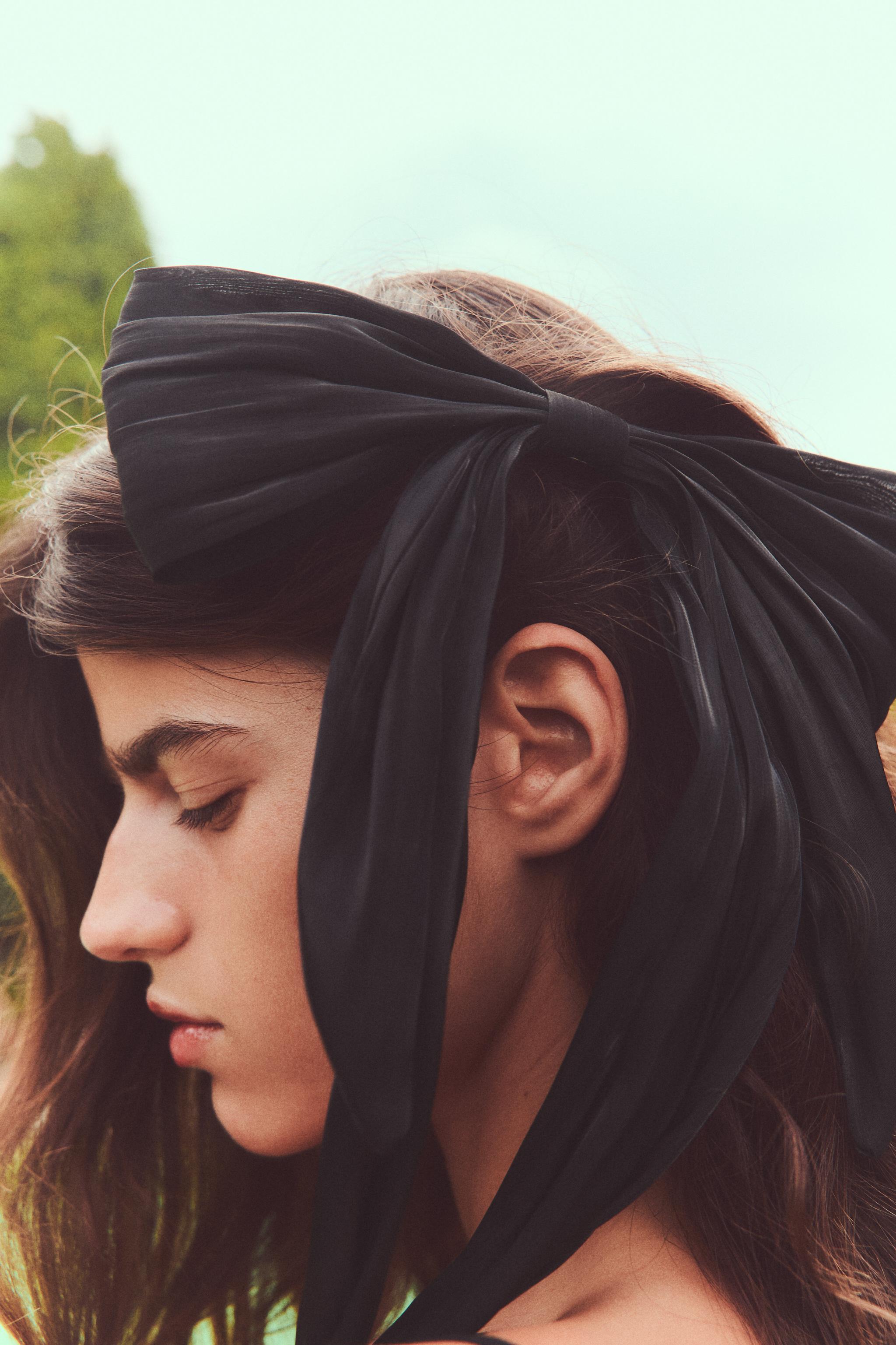 Store Zara Satin Effect Headband