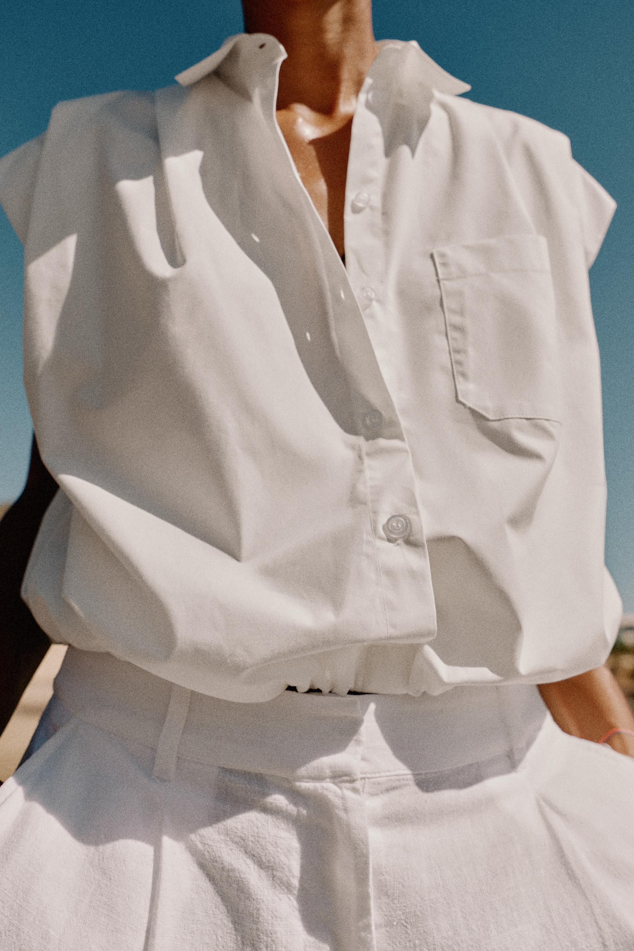 CHEMISE COURTE À CARREAUX VICHY