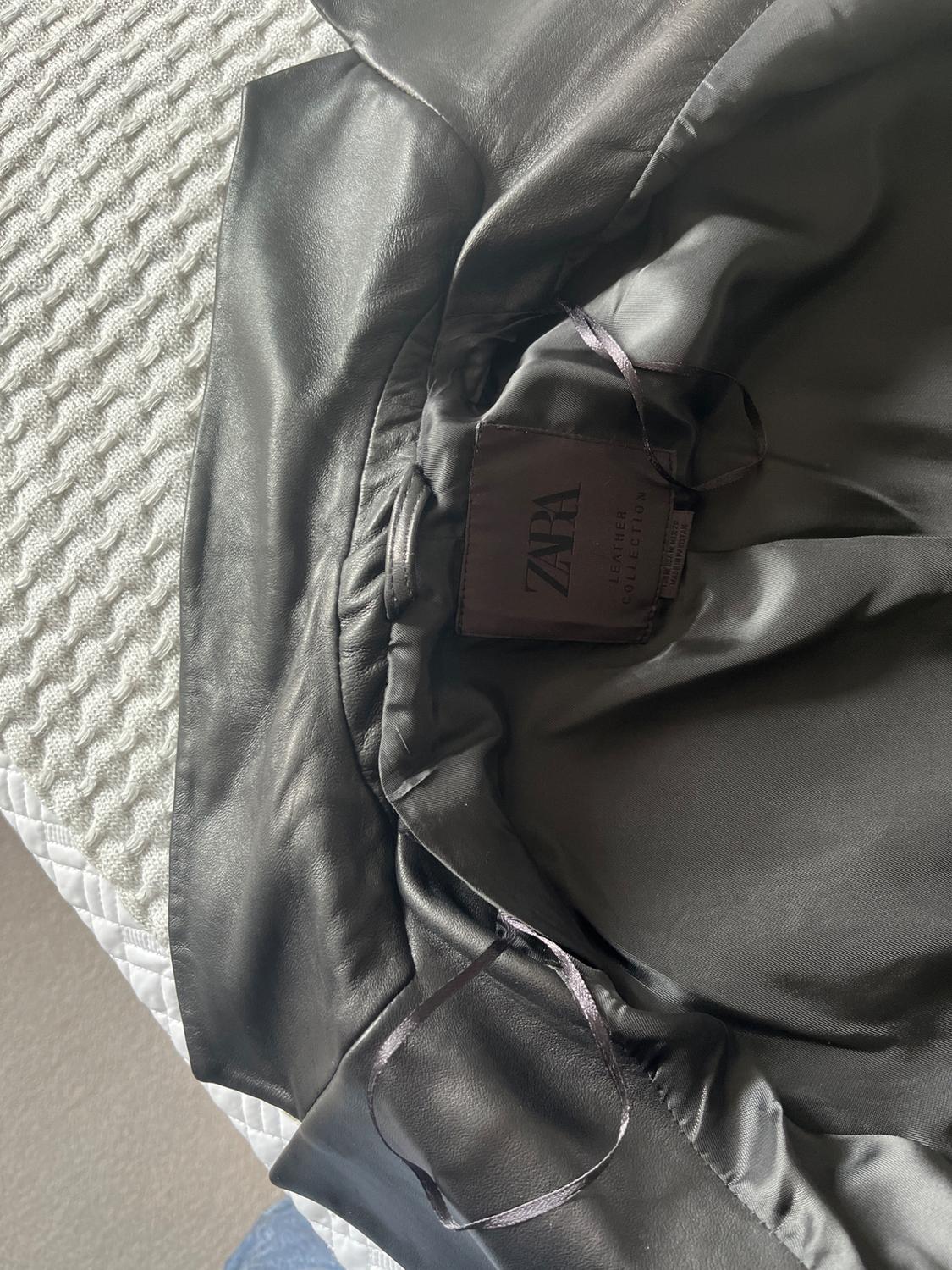 ZW COLLECTION LIMITED EDITION 100% LEATHER BLAZER - Image 3