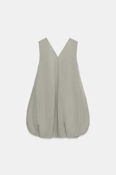 ROBE BOUFFANTE ZW COLLECTION LIMITED EDITION - Gris de Zara - Image 4